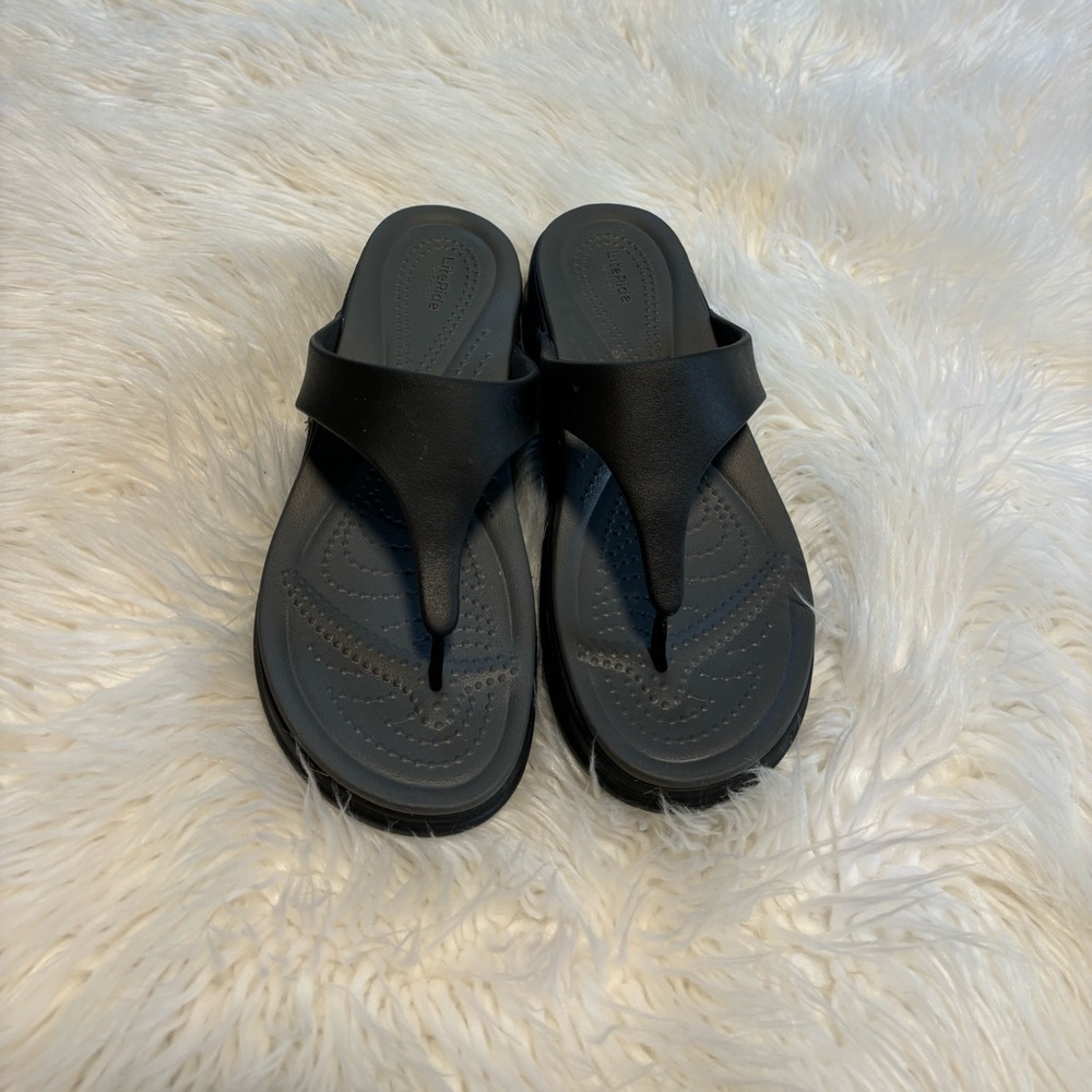 Crocs women’s sandals.